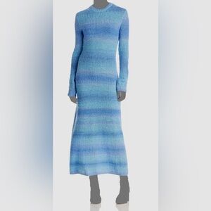 Vince Blue Ombré wool dress